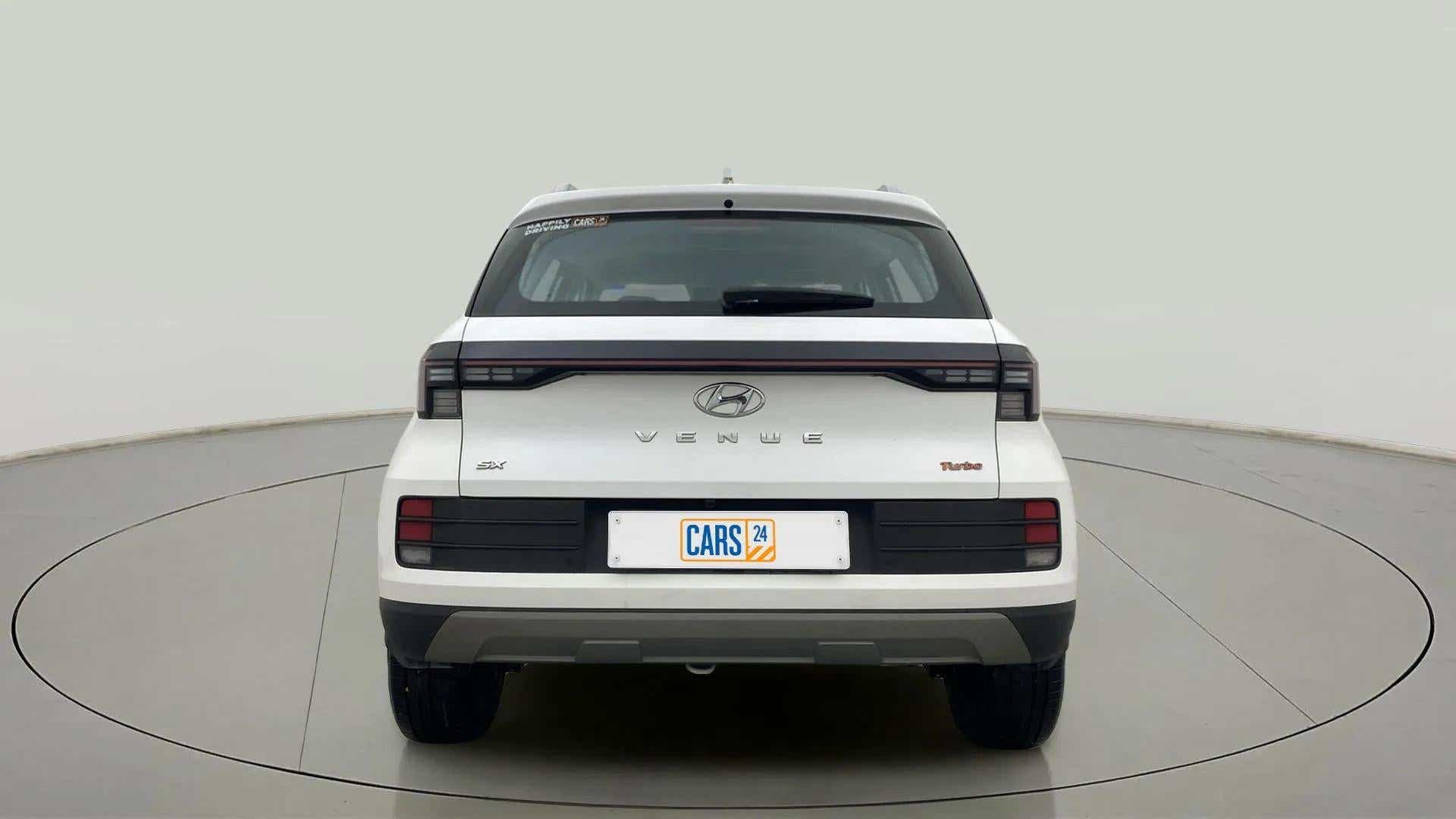 Rear view of a Hyundai Venue SX Turbo