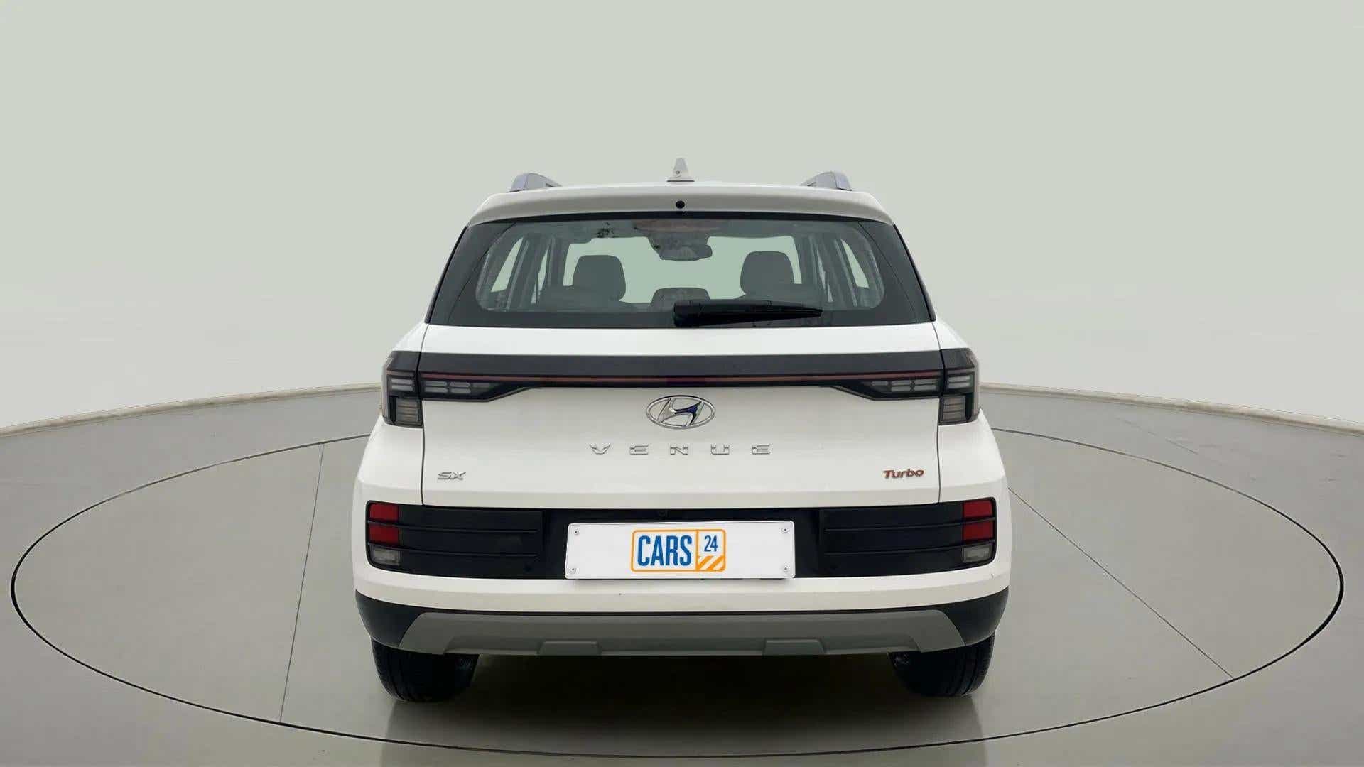 Rear view of a Hyundai Venue SX Turbo