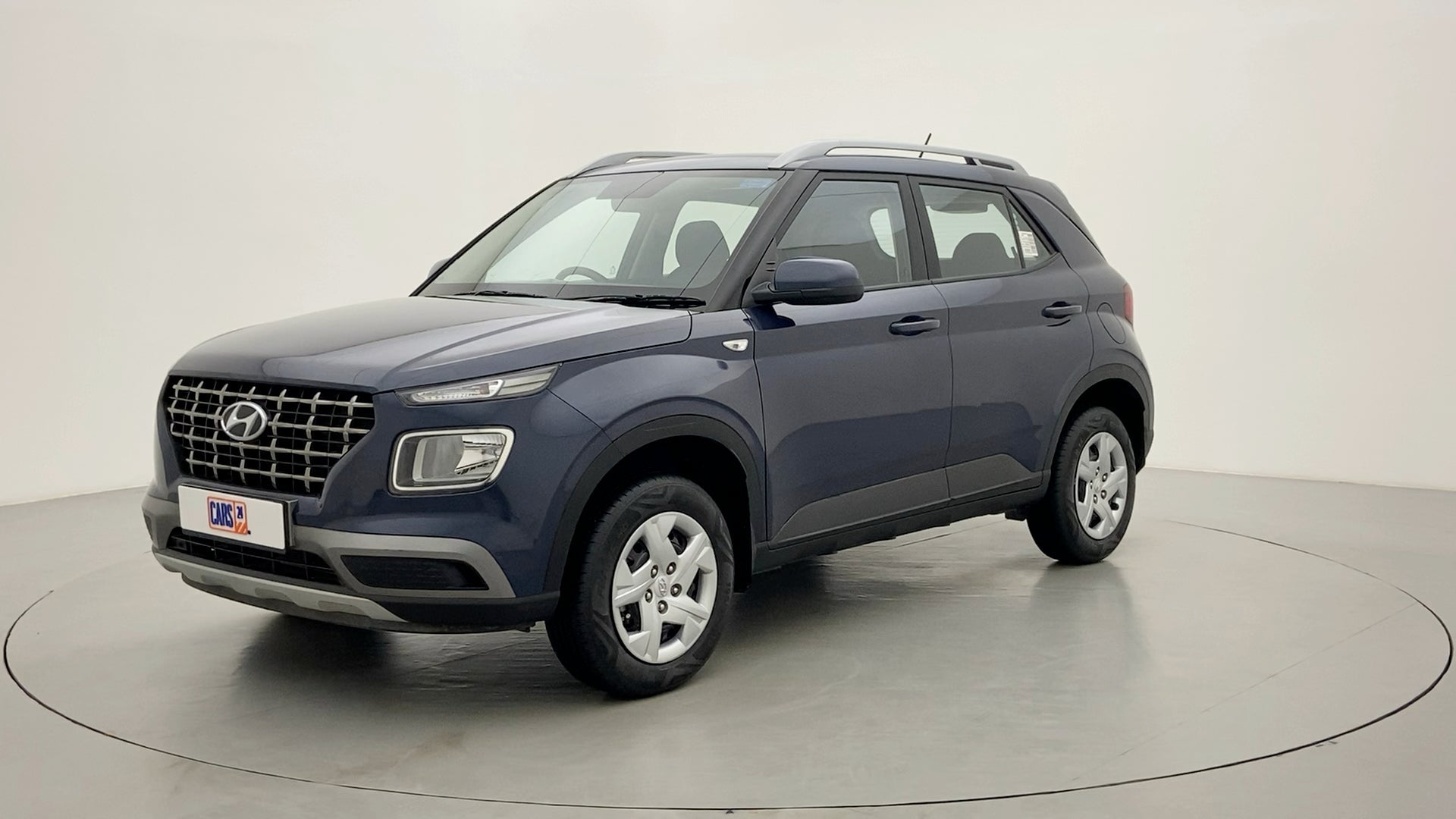 Front three-quarter view of a Hyundai Venue