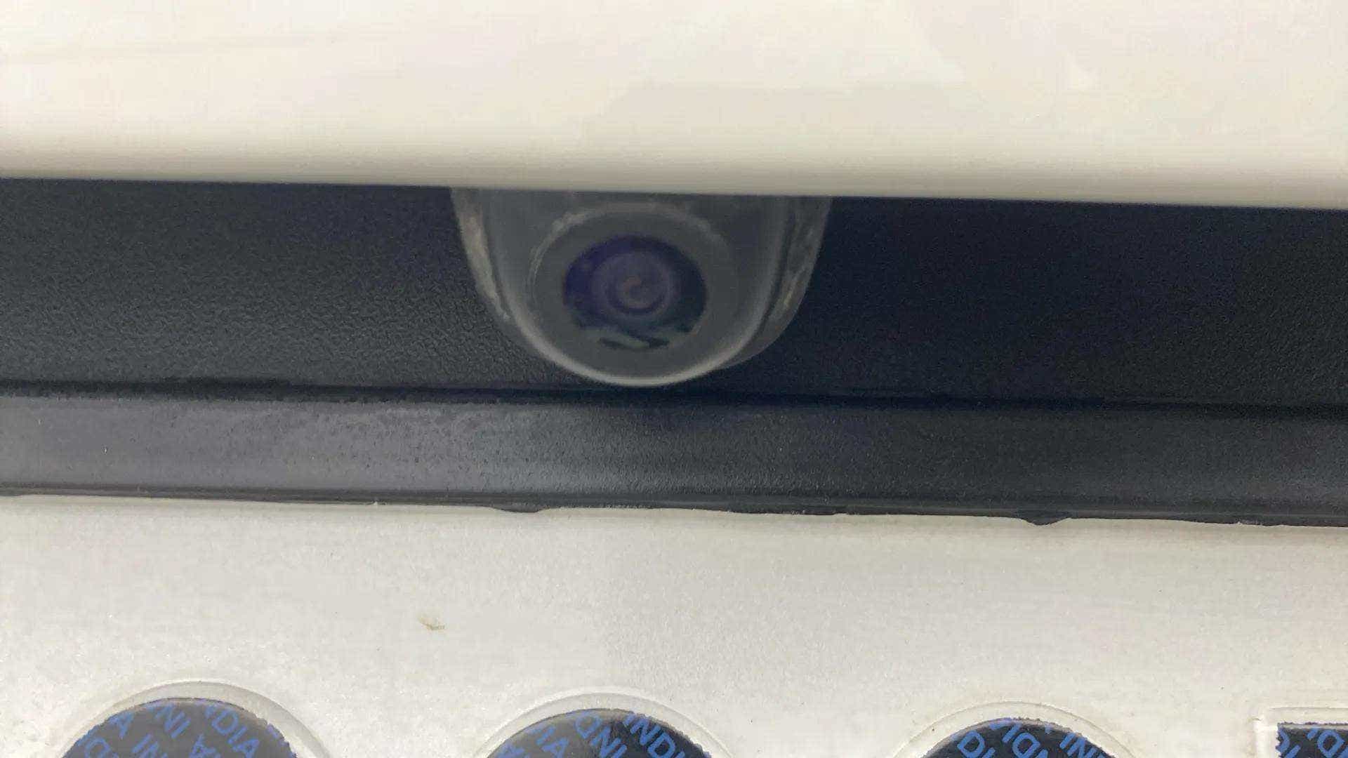 Close-up of the rear camera of a Hyundai Venue