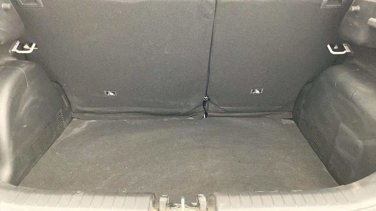 Boot space of a Hyundai Venue
