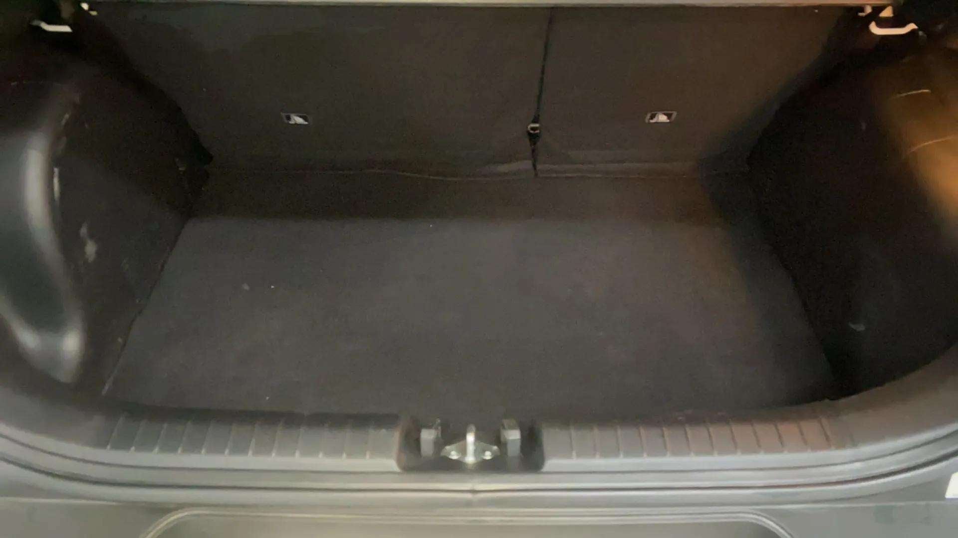 Boot space of a Hyundai Venue