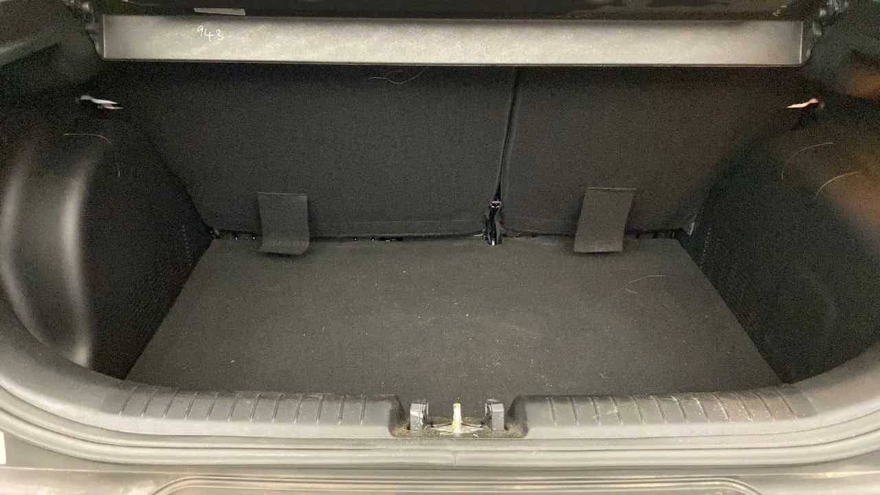 Boot space of a Hyundai Venue