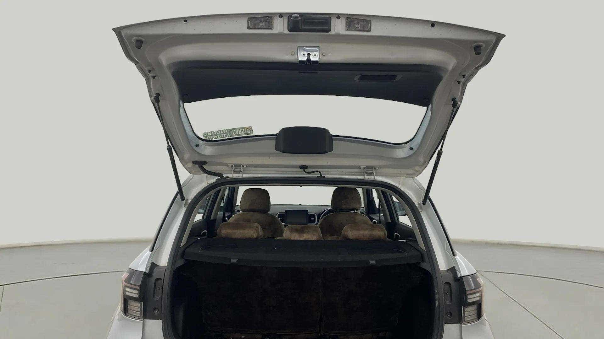 Boot space view of a Hyundai Venue