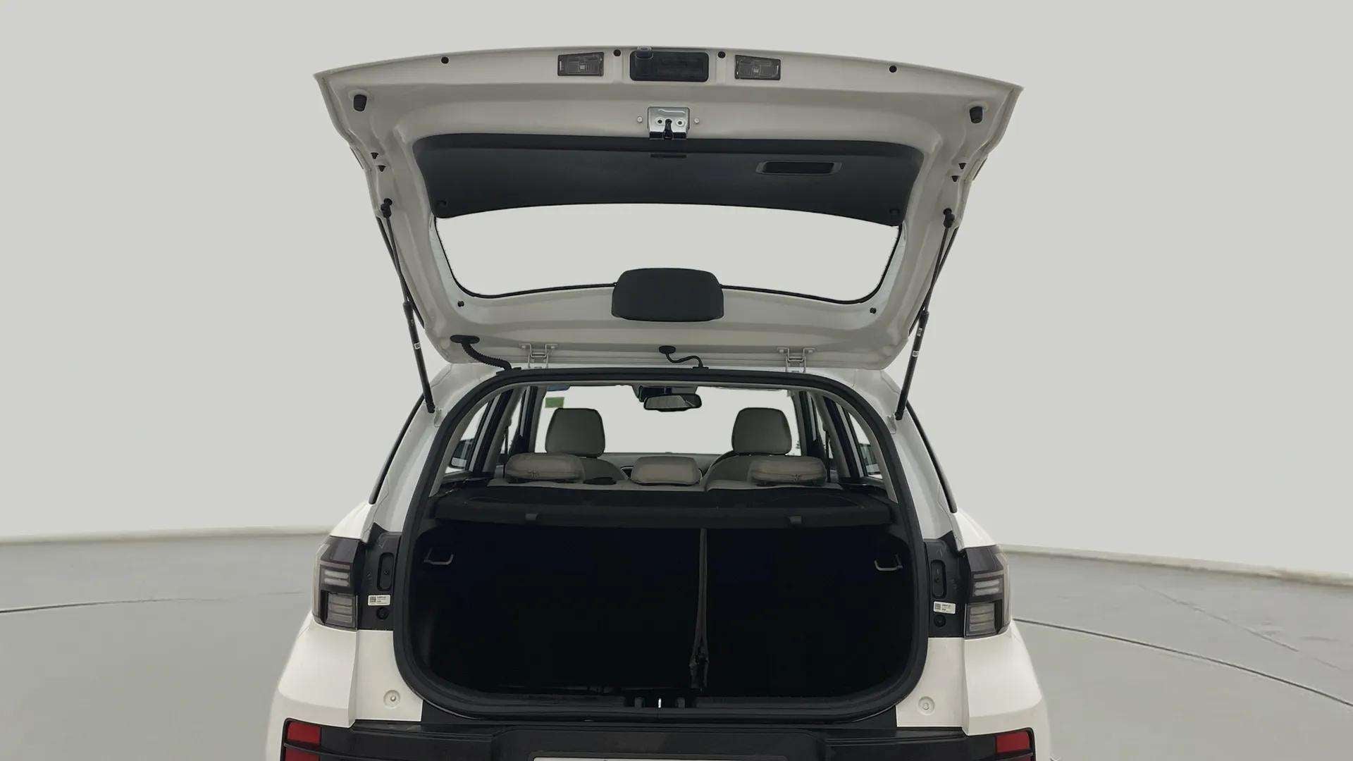 Boot space view of a Hyundai Venue