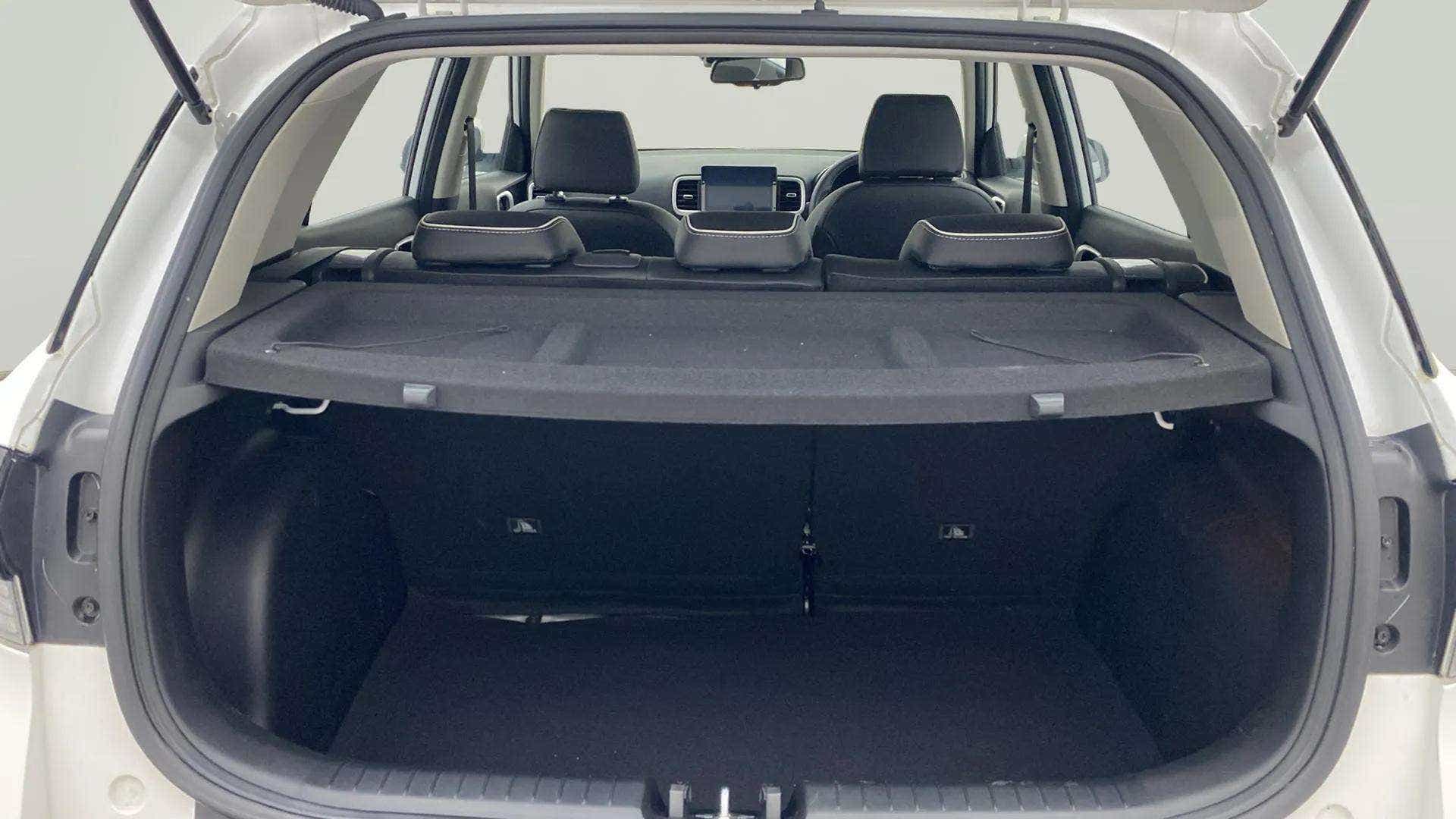 Boot space view of a Hyundai Venue