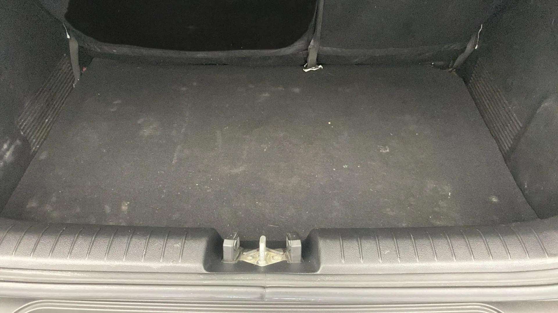 Boot space of a Hyundai Venue