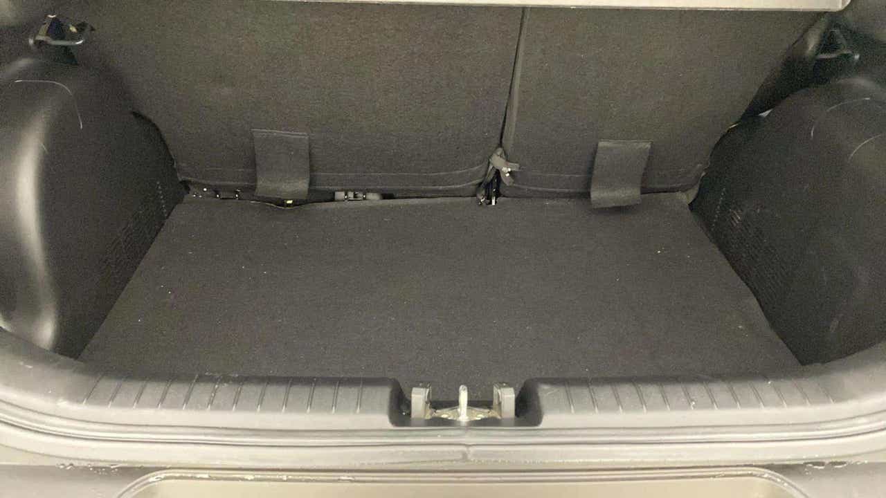 Boot space view of a Hyundai Venue