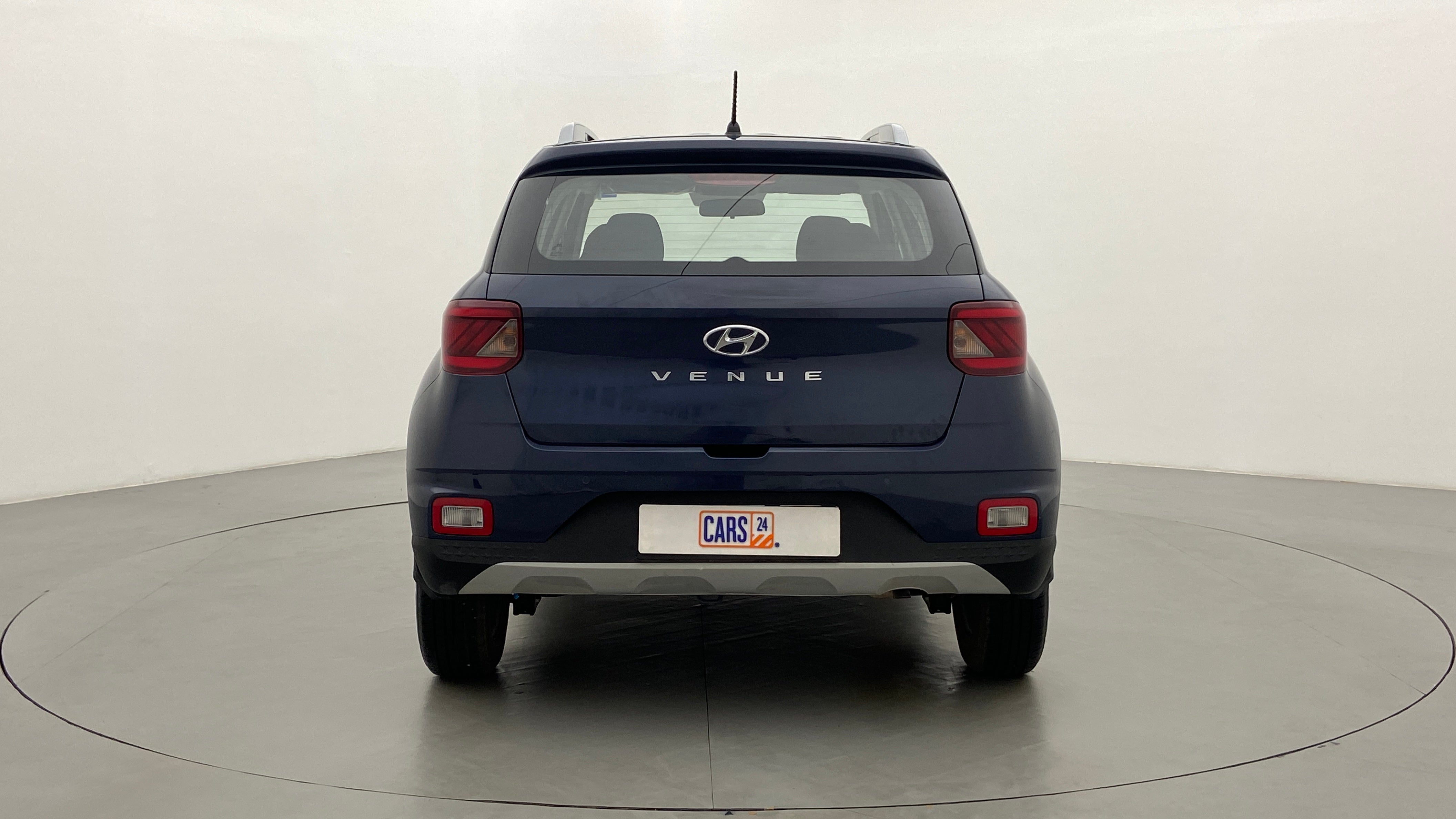 Rear view of a Hyundai Venue