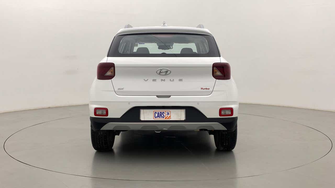Rear view of a Hyundai Venue SX Turbo