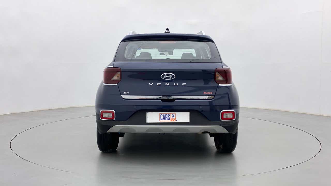 Rear view of a Hyundai Venue
