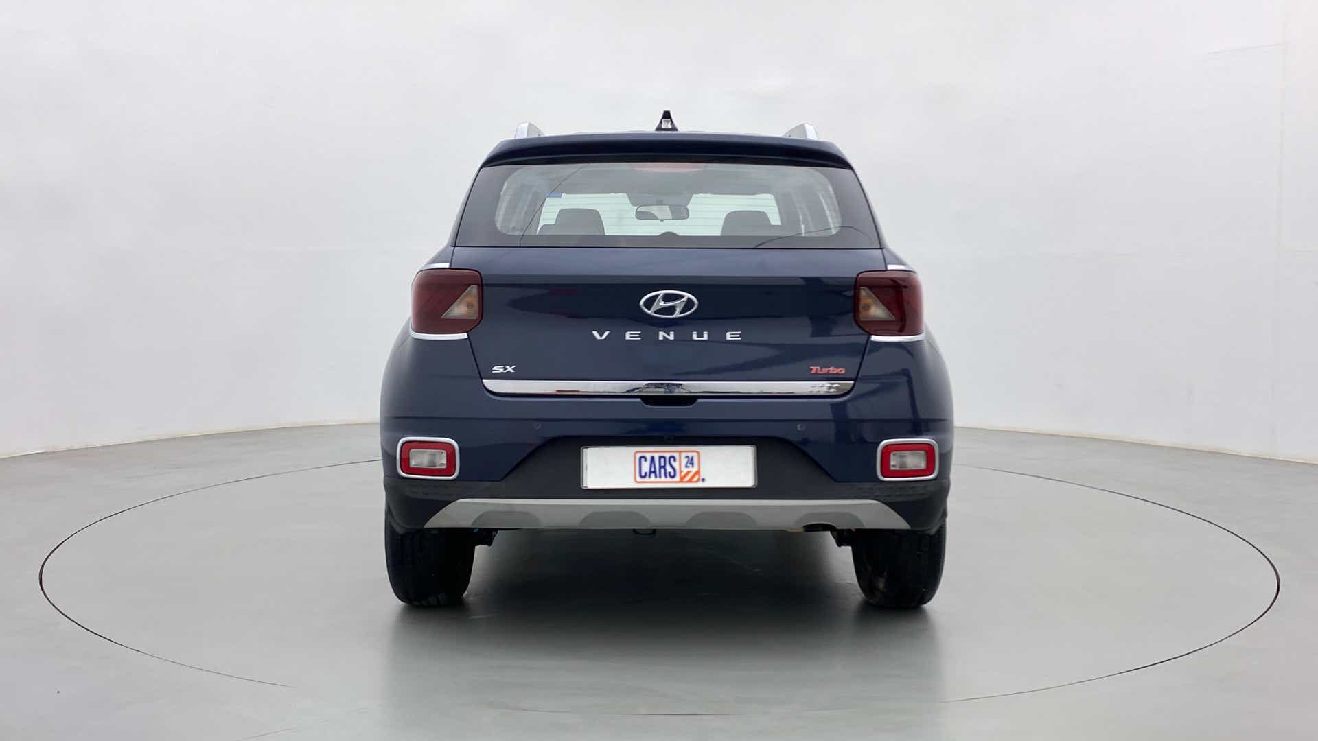 Rear view of a Hyundai Venue