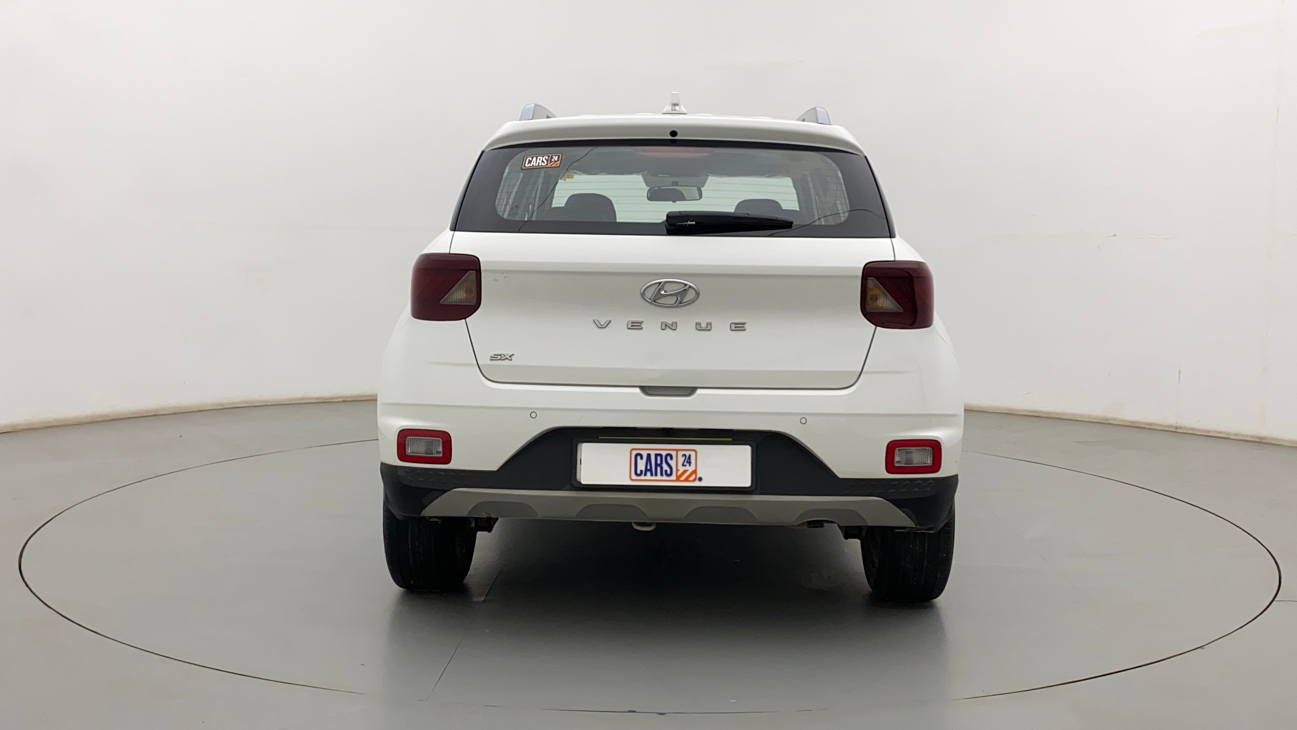 Rear view of a Hyundai Venue SX
