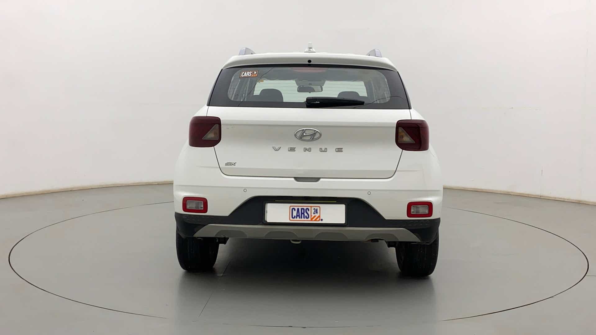 Rear view of a Hyundai Venue SX