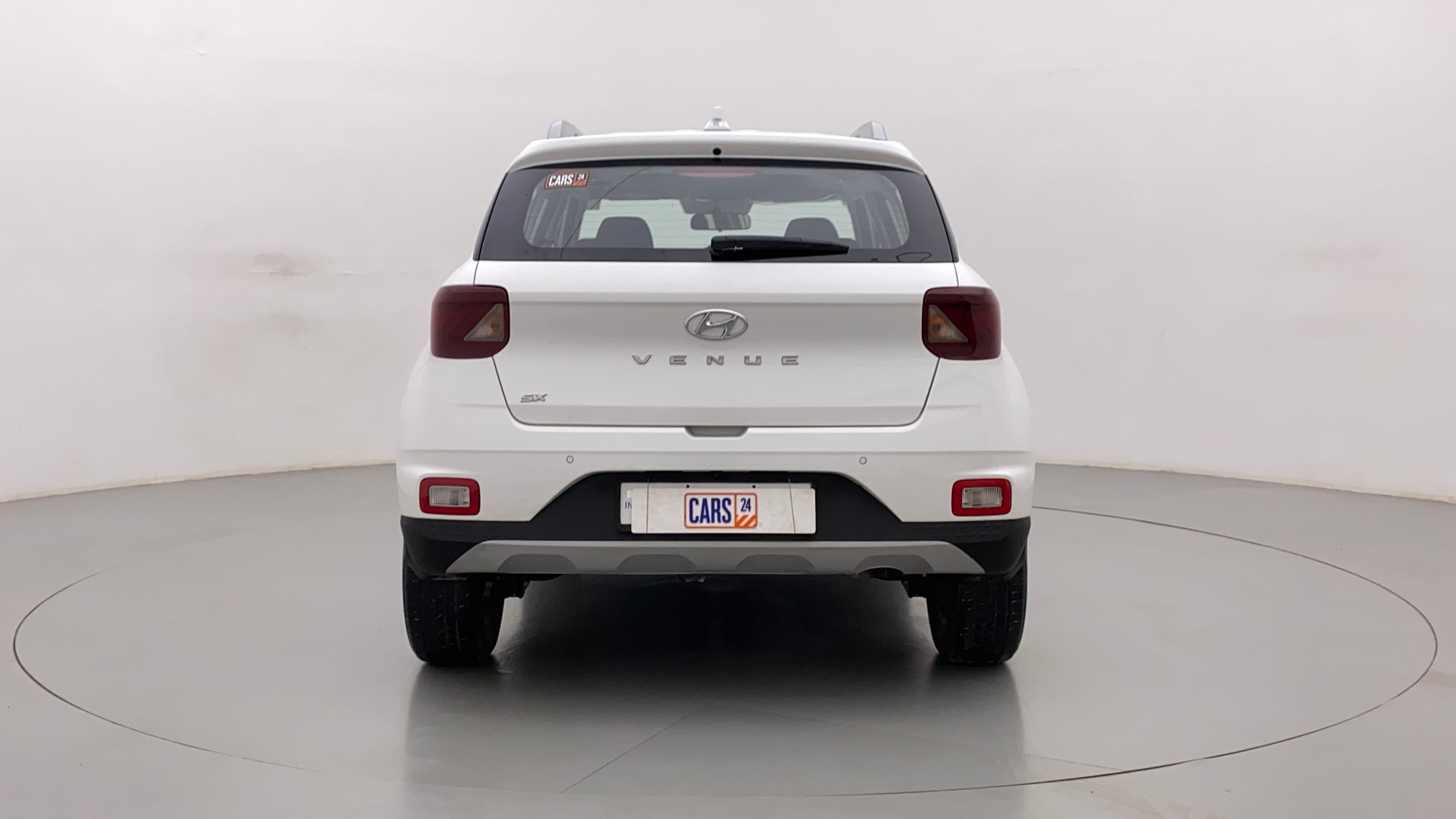 Rear view of a Hyundai Venue SX