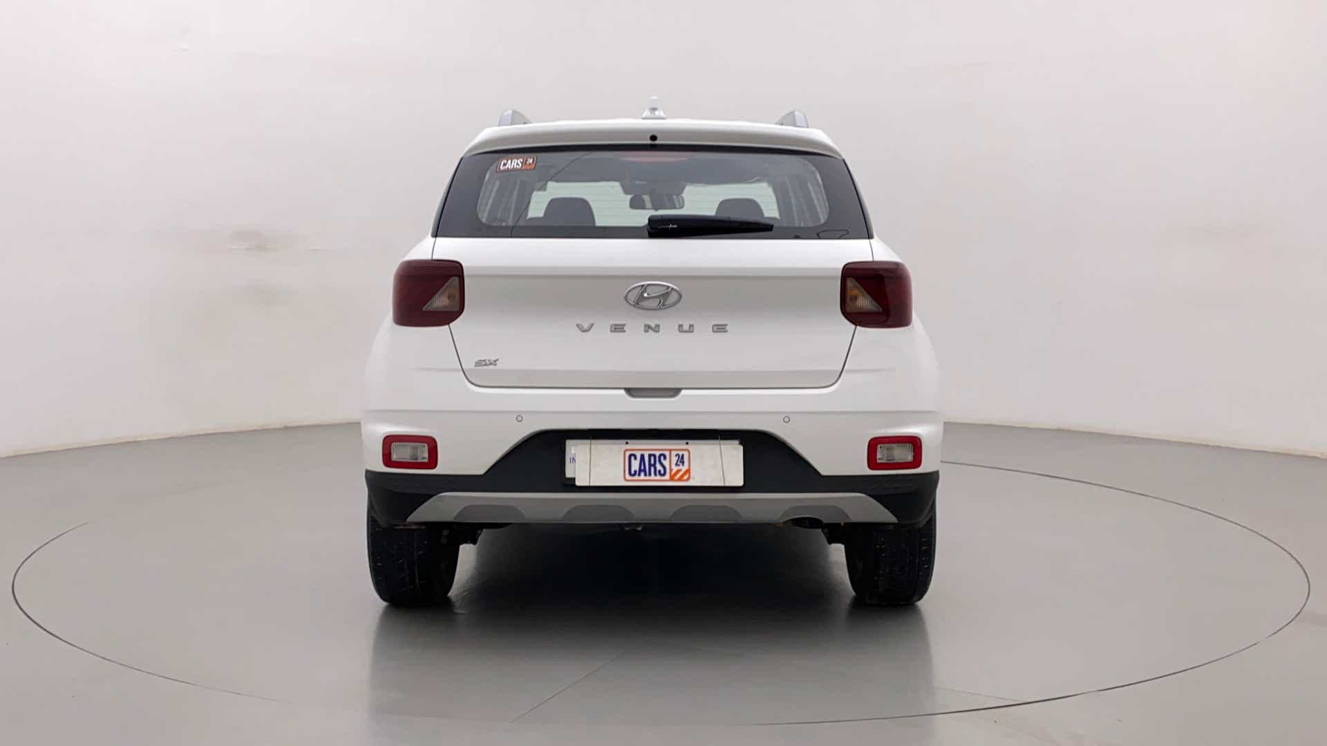 Rear view of a Hyundai Venue SX