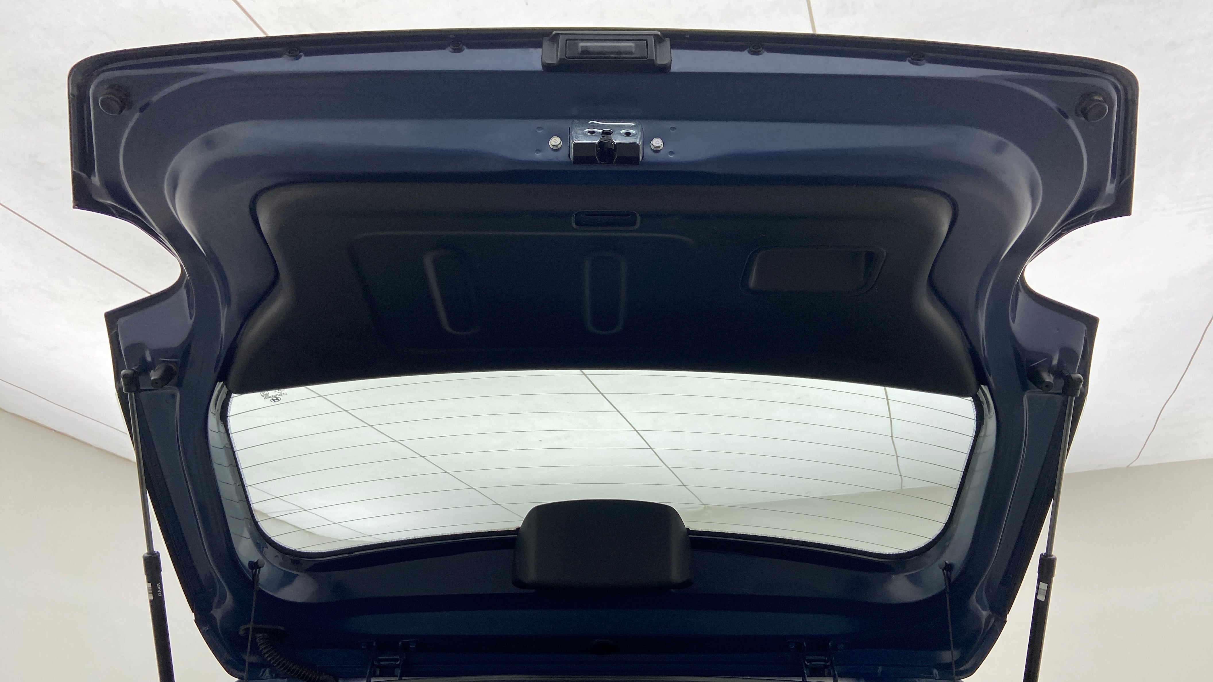 Opened tailgate view of a Hyundai Venue