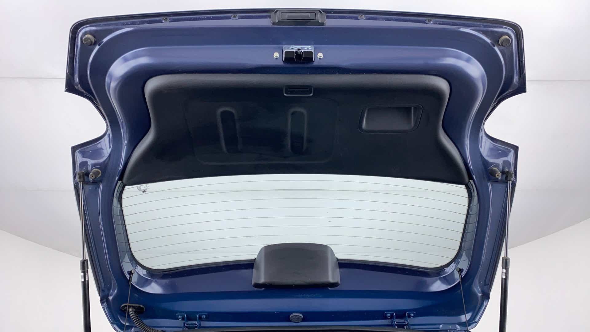 Inside view of the boot lid of a Hyundai Venue
