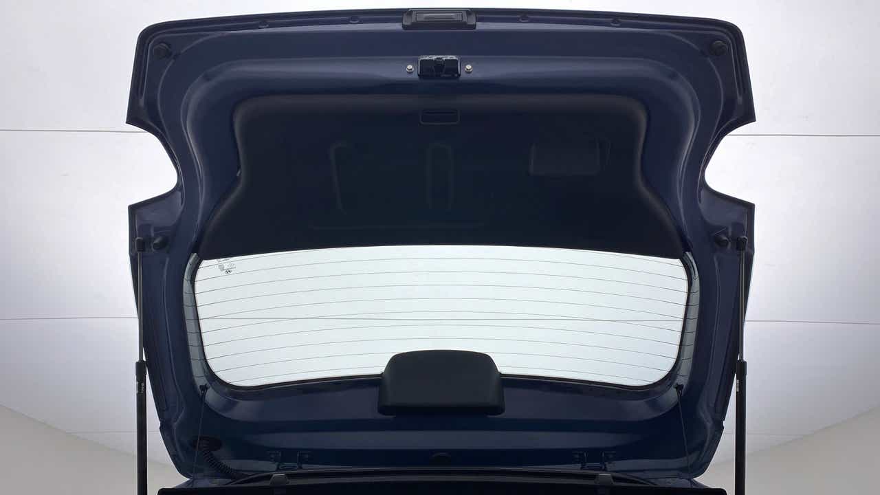 Inside view of the boot lid of a Hyundai Venue