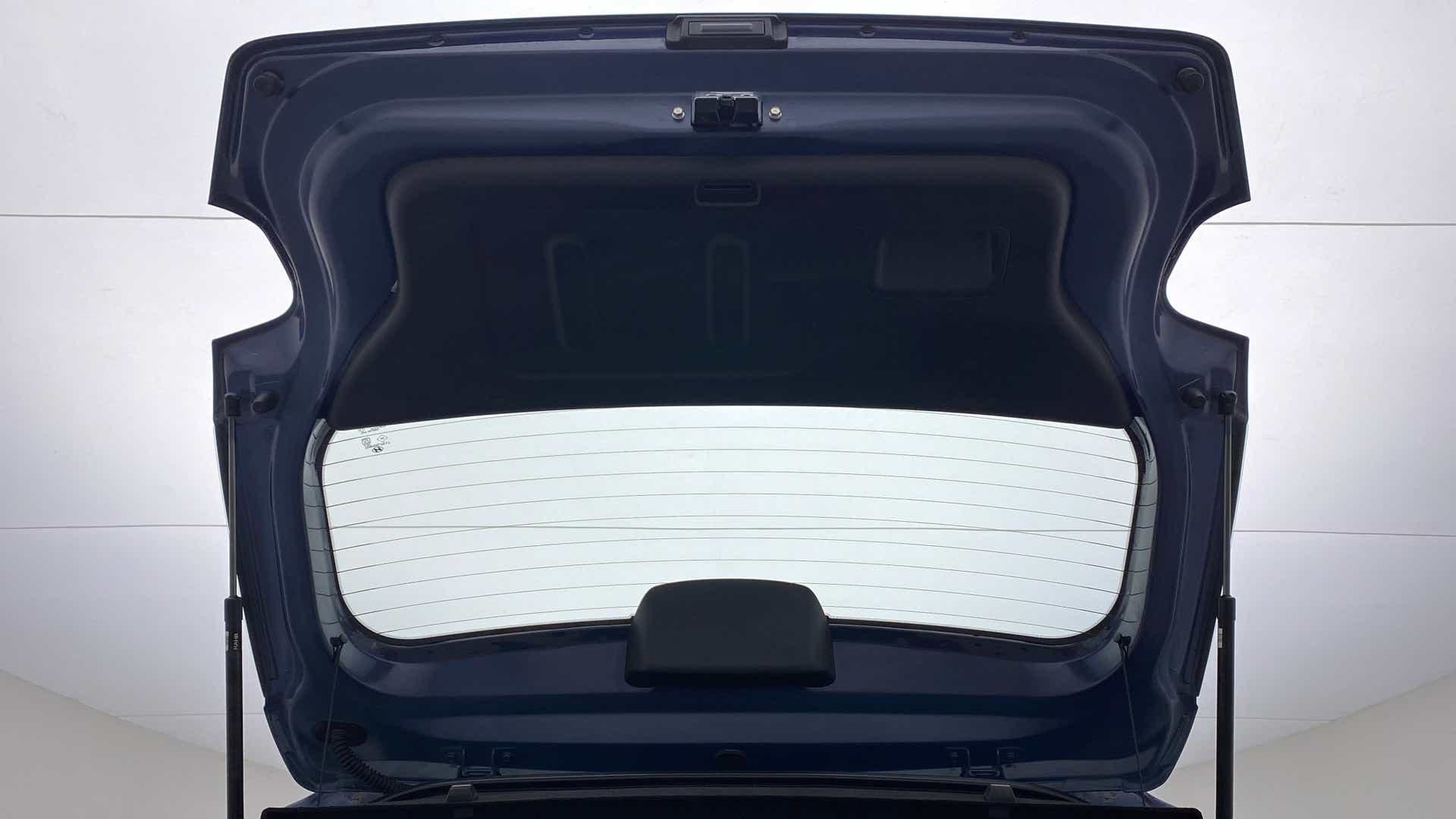 Inside view of the boot lid of a Hyundai Venue