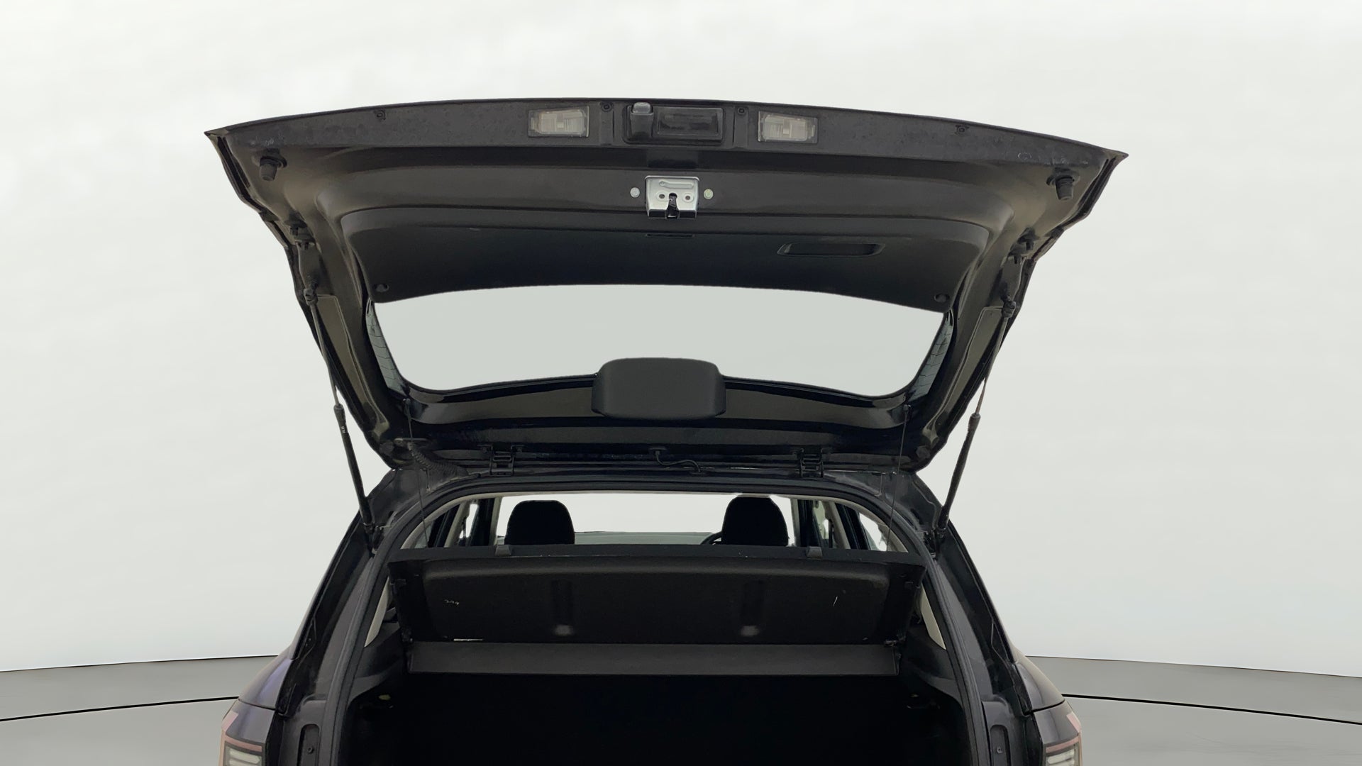 Open boot view of a Hyundai Venue