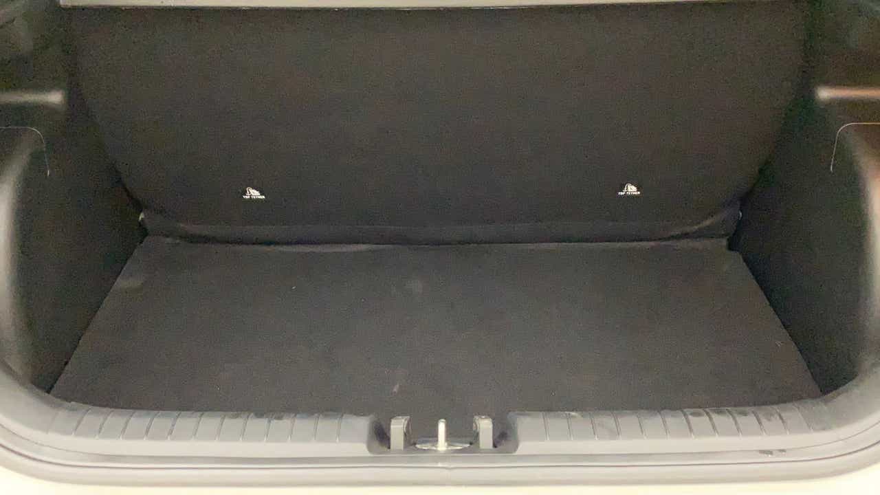 Boot space of a Hyundai Venue