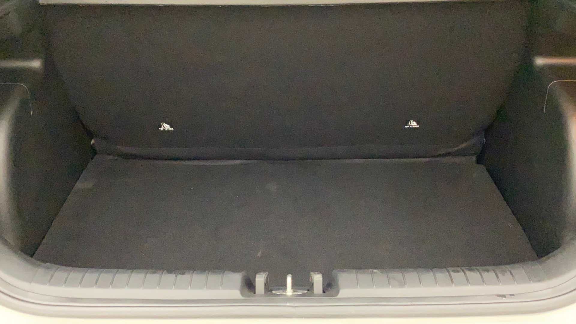 Boot space of a Hyundai Venue