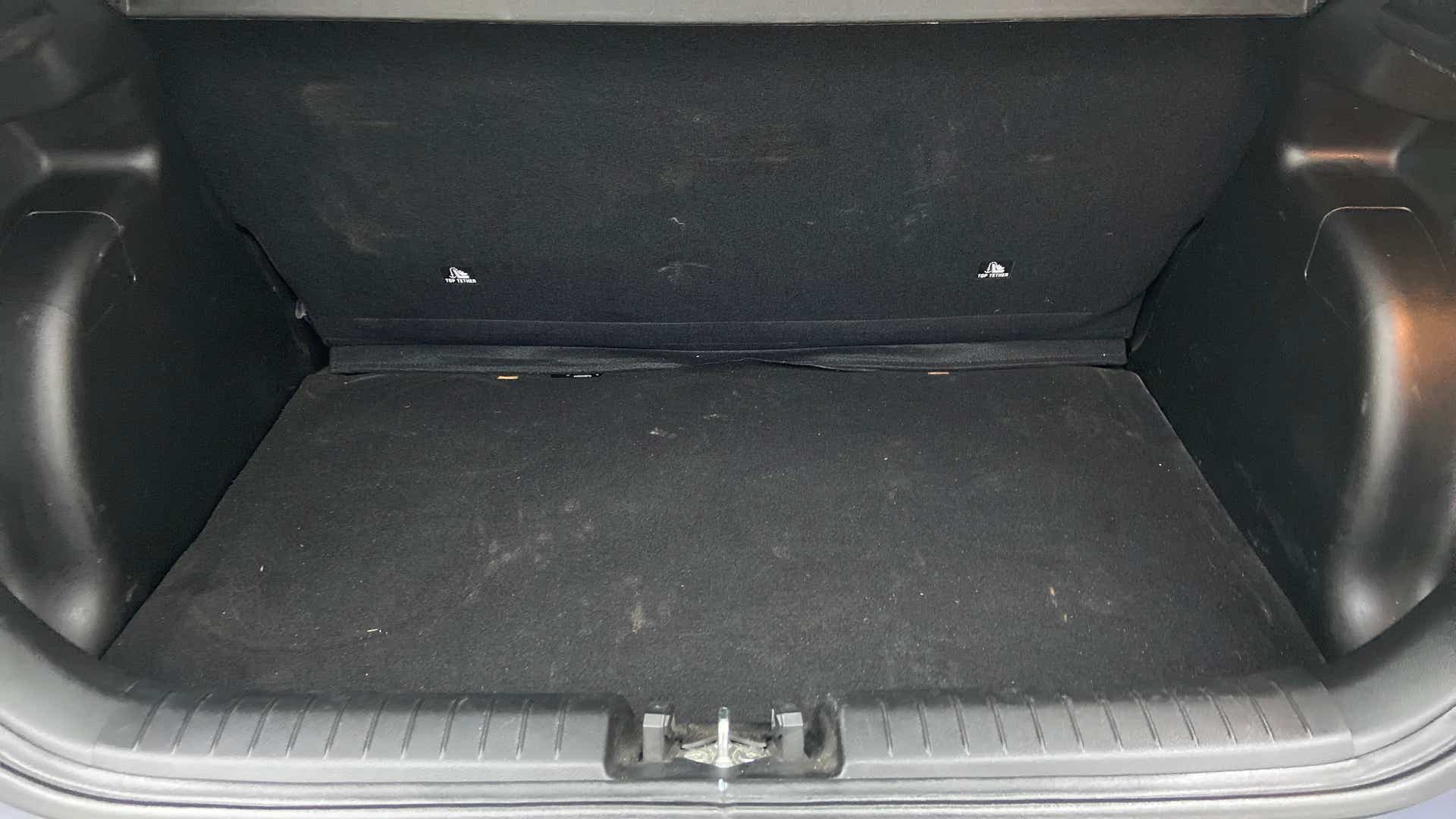 Boot space of a Hyundai Venue