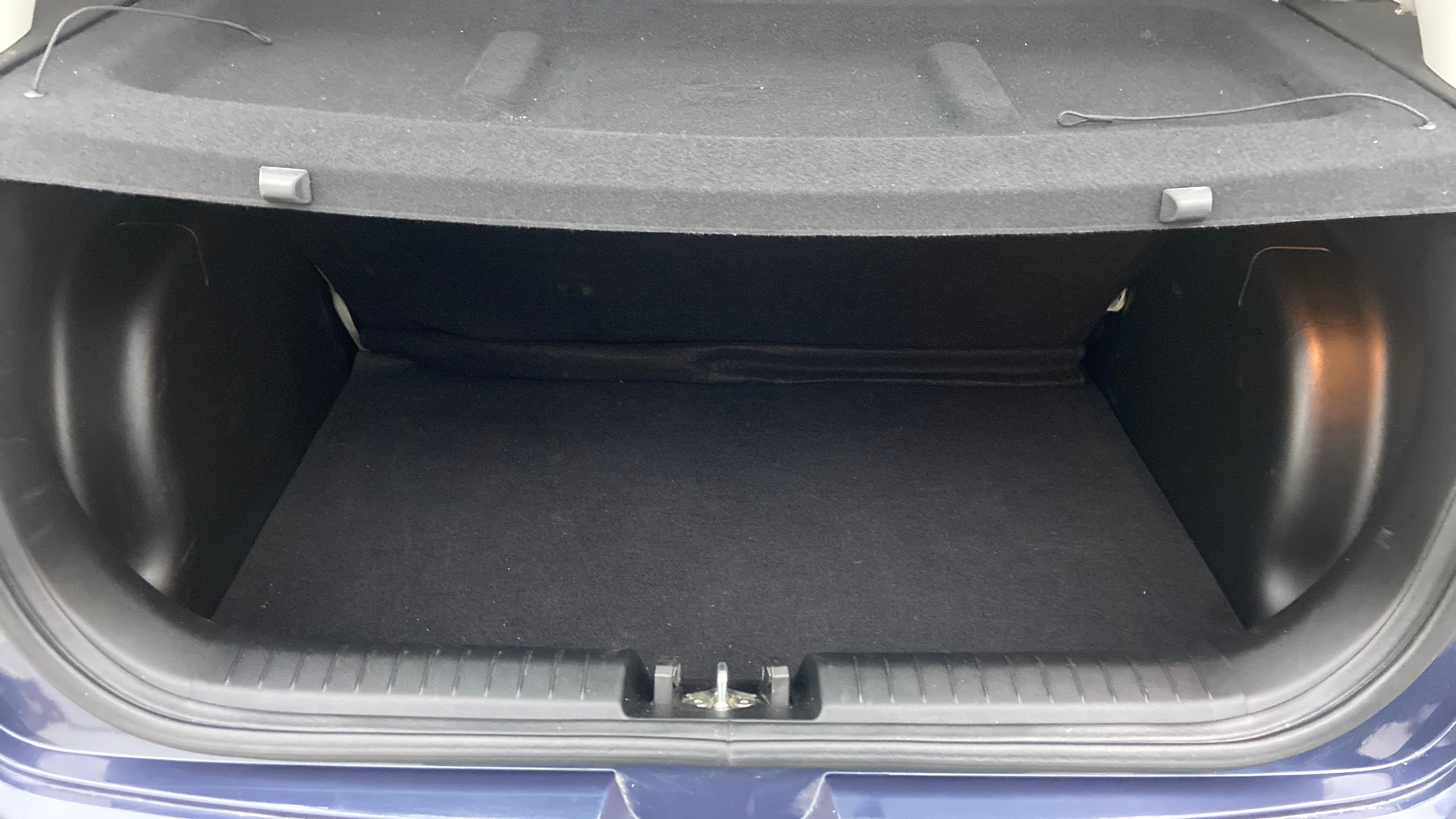 Boot space of a Hyundai Venue