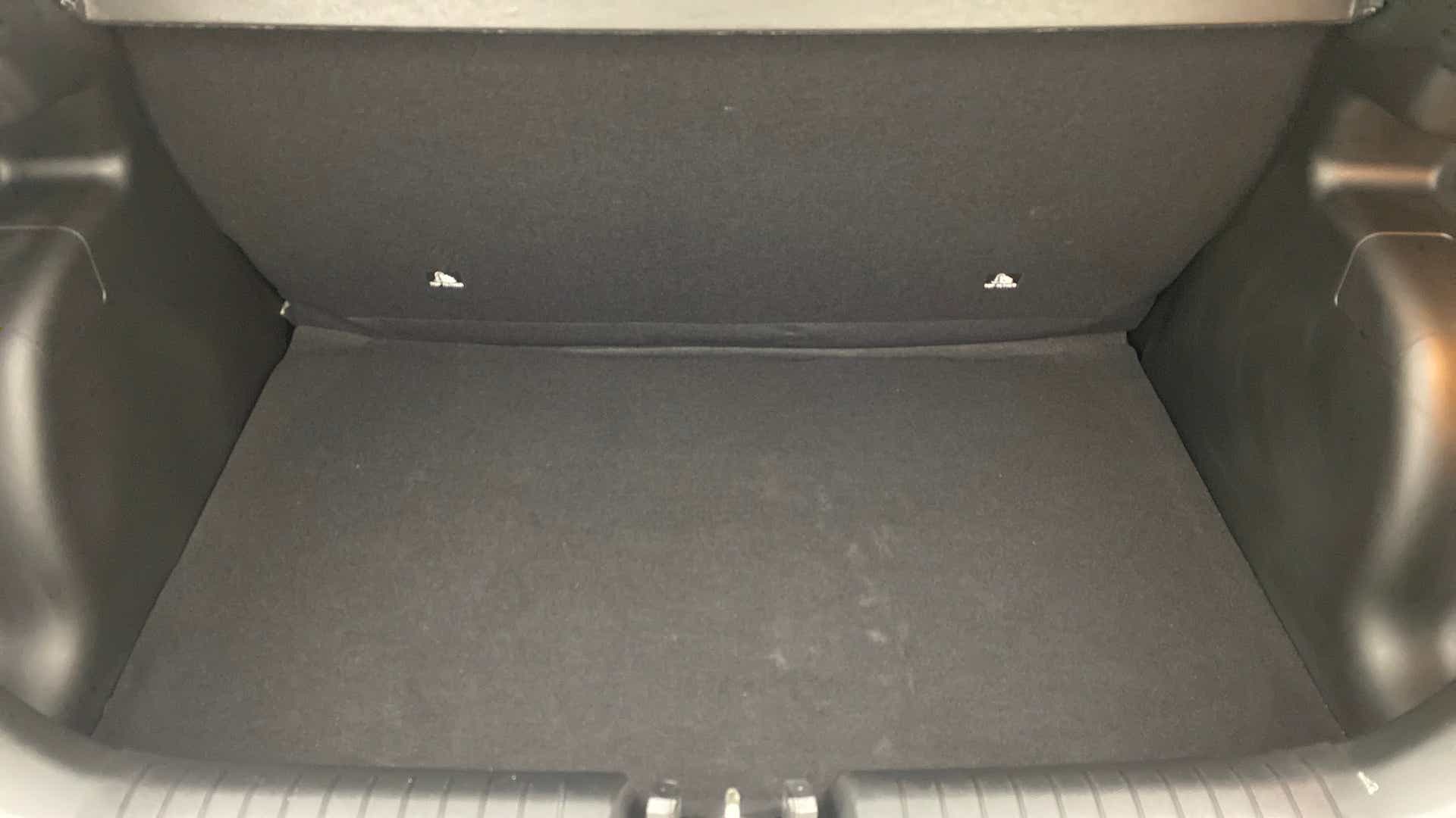 Boot space of a Hyundai Venue