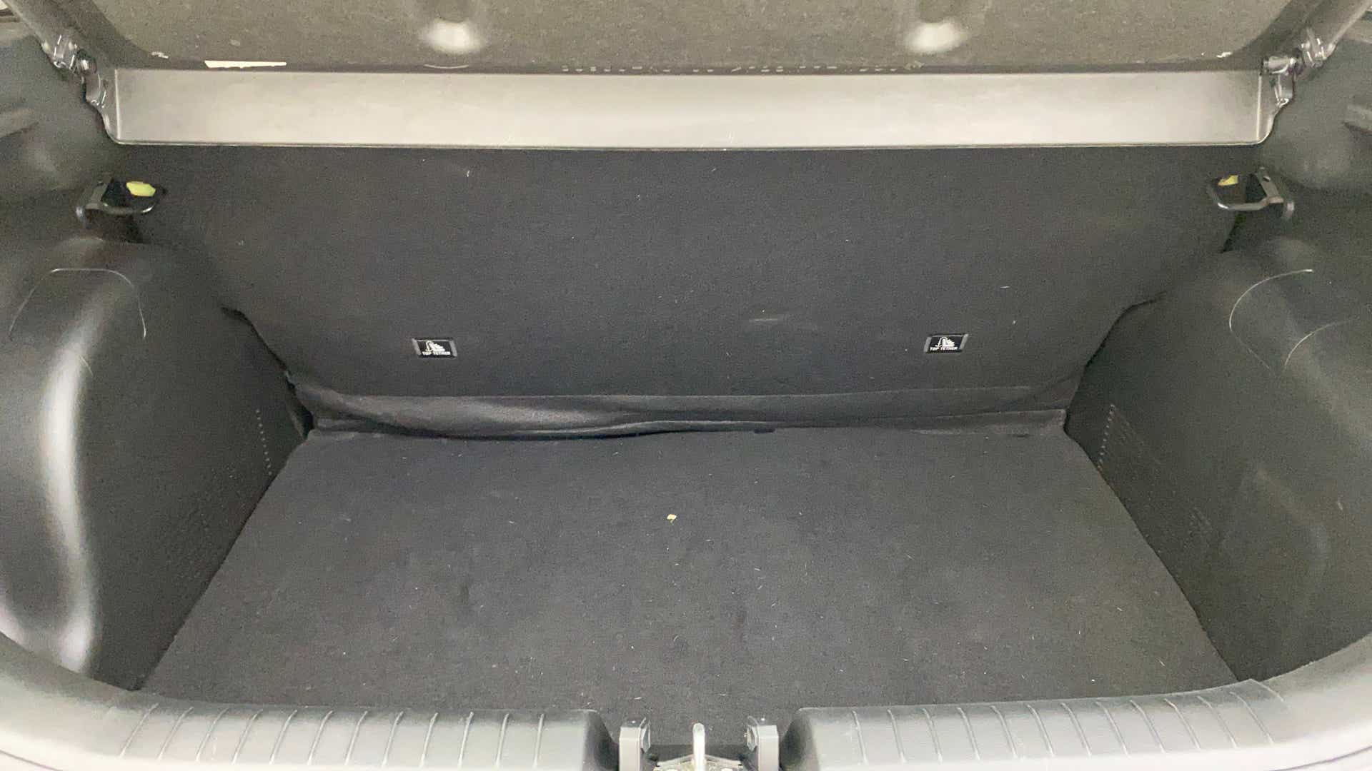Boot space view of a Hyundai Venue