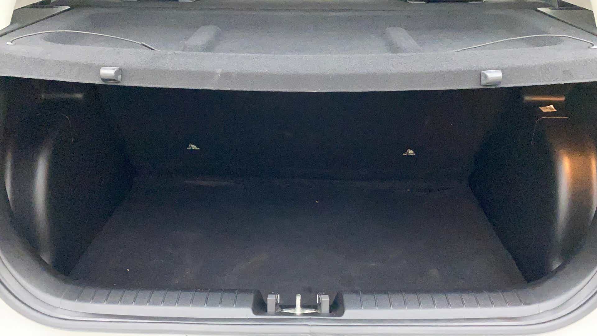 Boot space of a Hyundai Venue