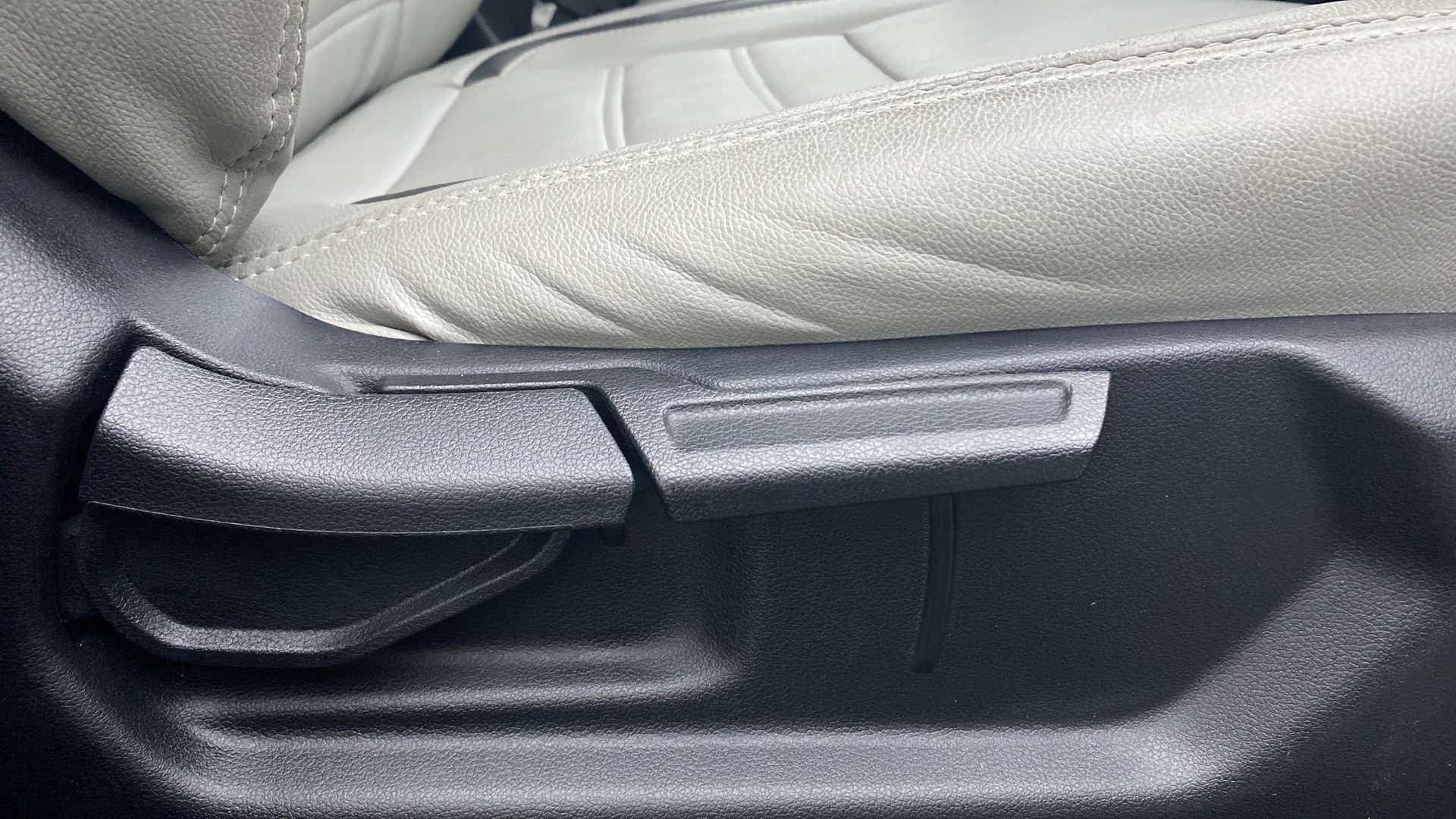 Seat adjustment lever of a Hyundai Venue