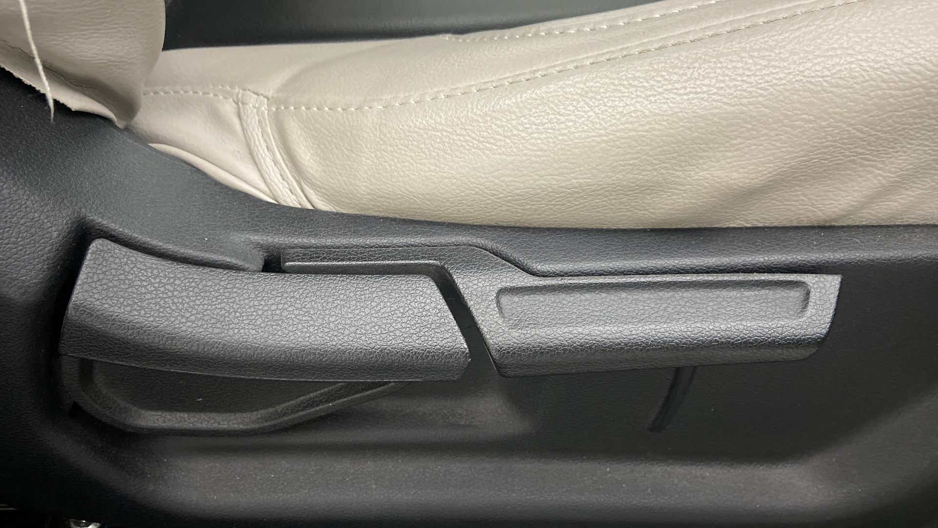 Seat adjuster lever of a Hyundai Venue
