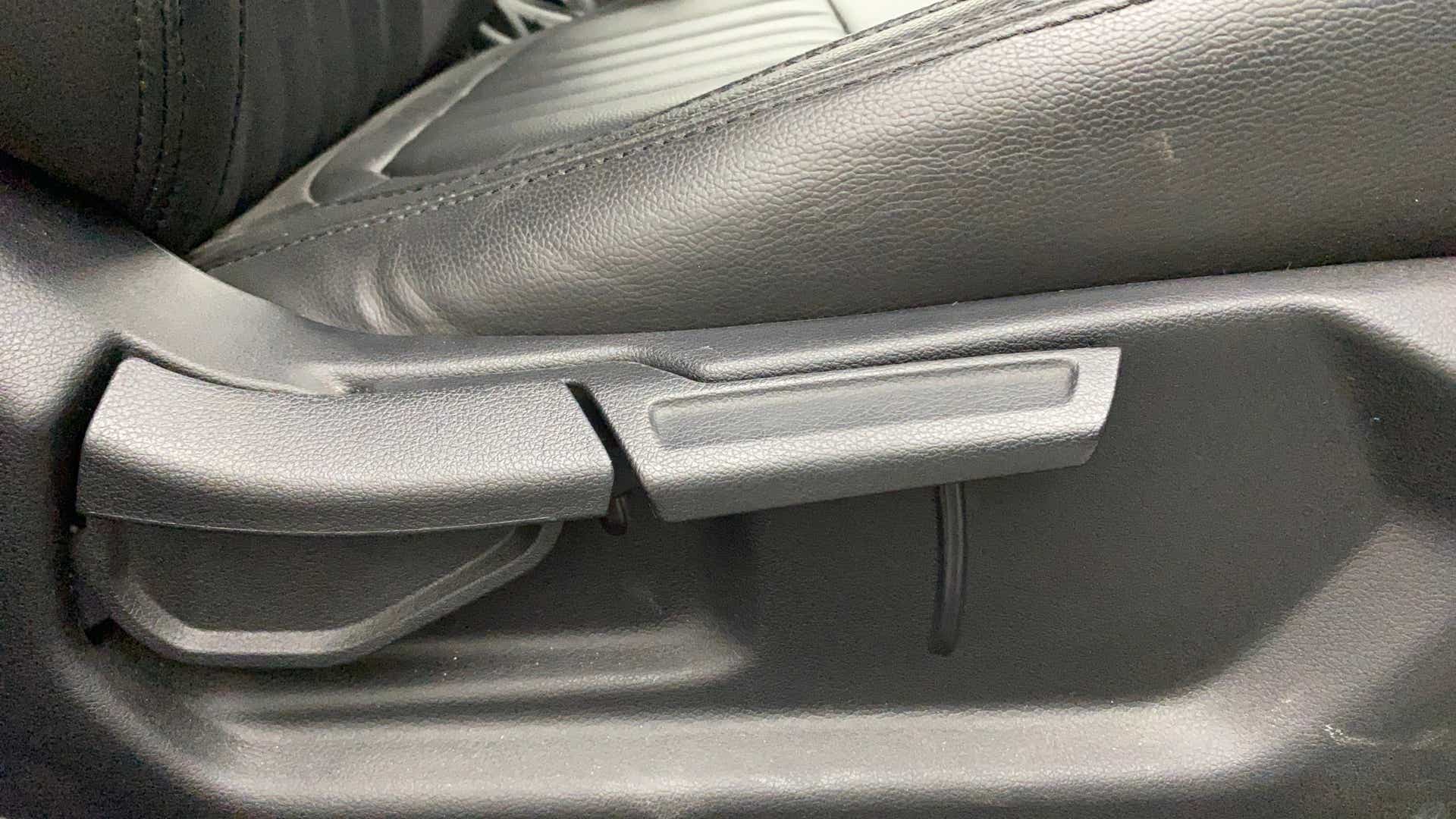 Side lever of a Hyundai Venue car seat