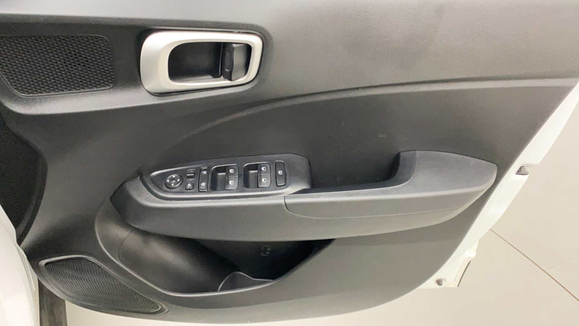 Driver side door controls of a Hyundai Venue
