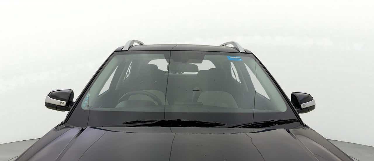 Front windshield view of a Hyundai Venue
