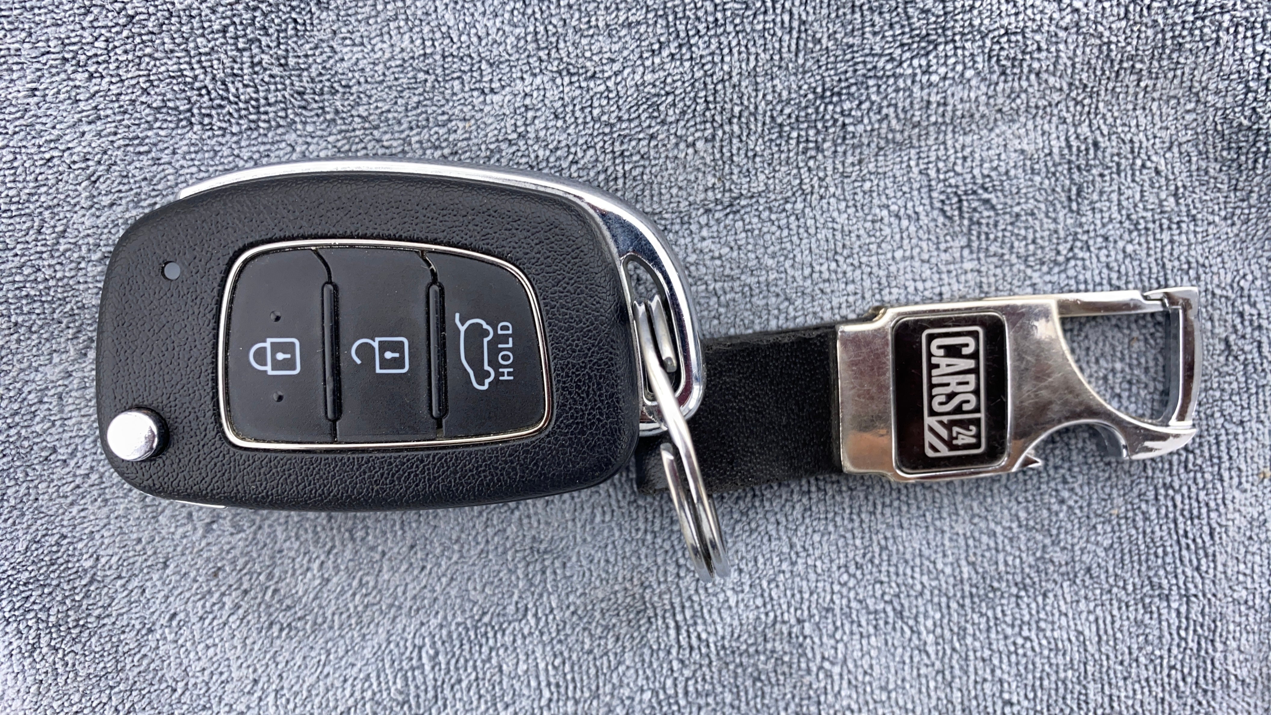 Key fob of a Hyundai Venue