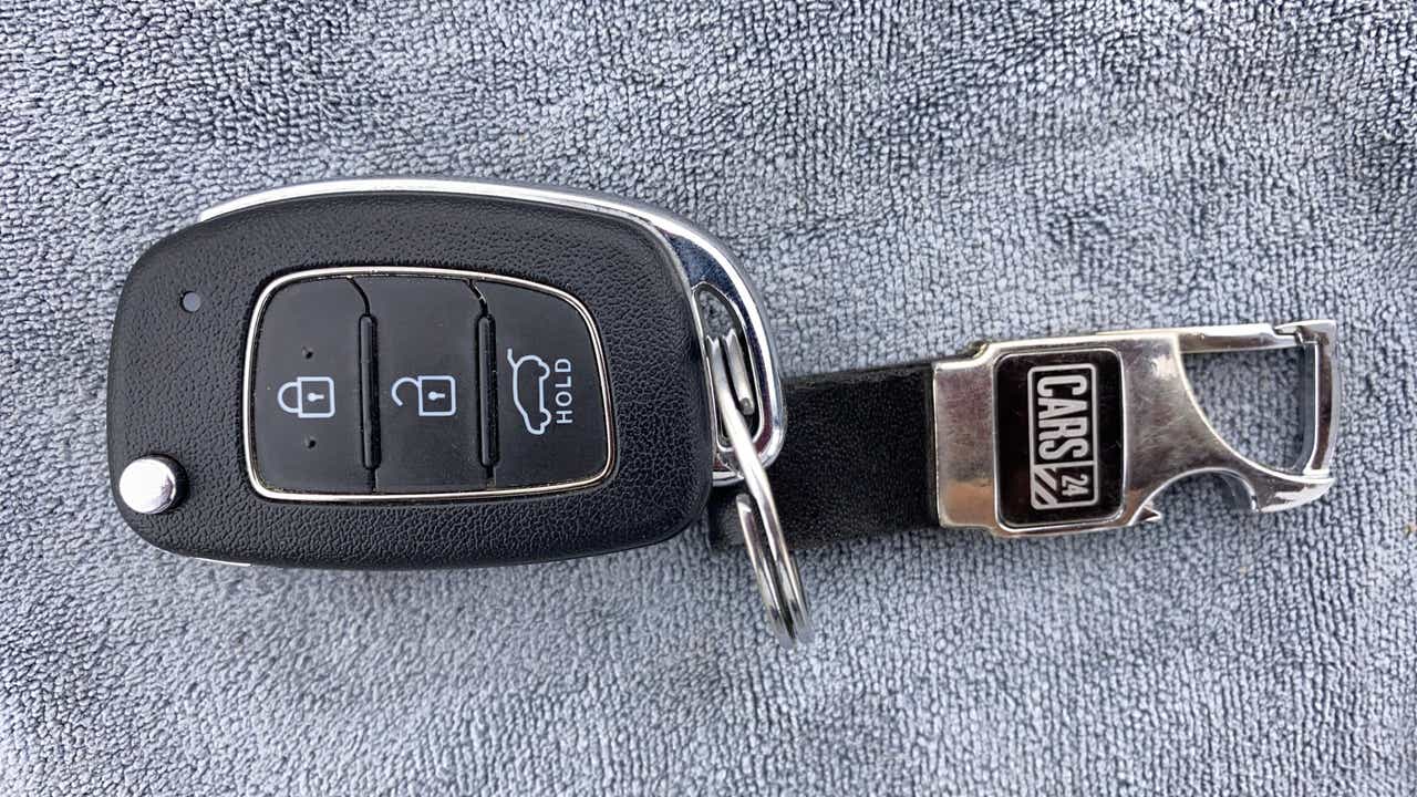 Key fob of a Hyundai Venue