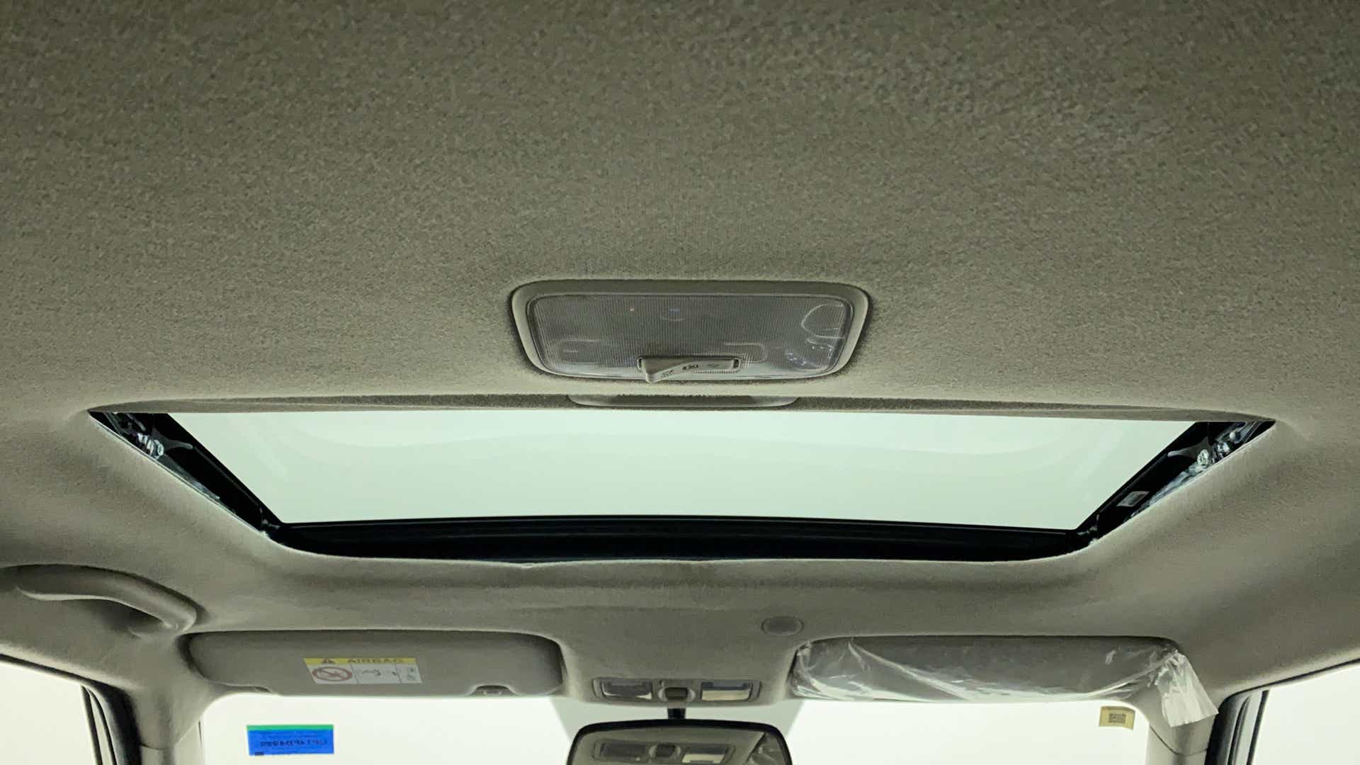 Sunroof interior view of a Hyundai Venue
