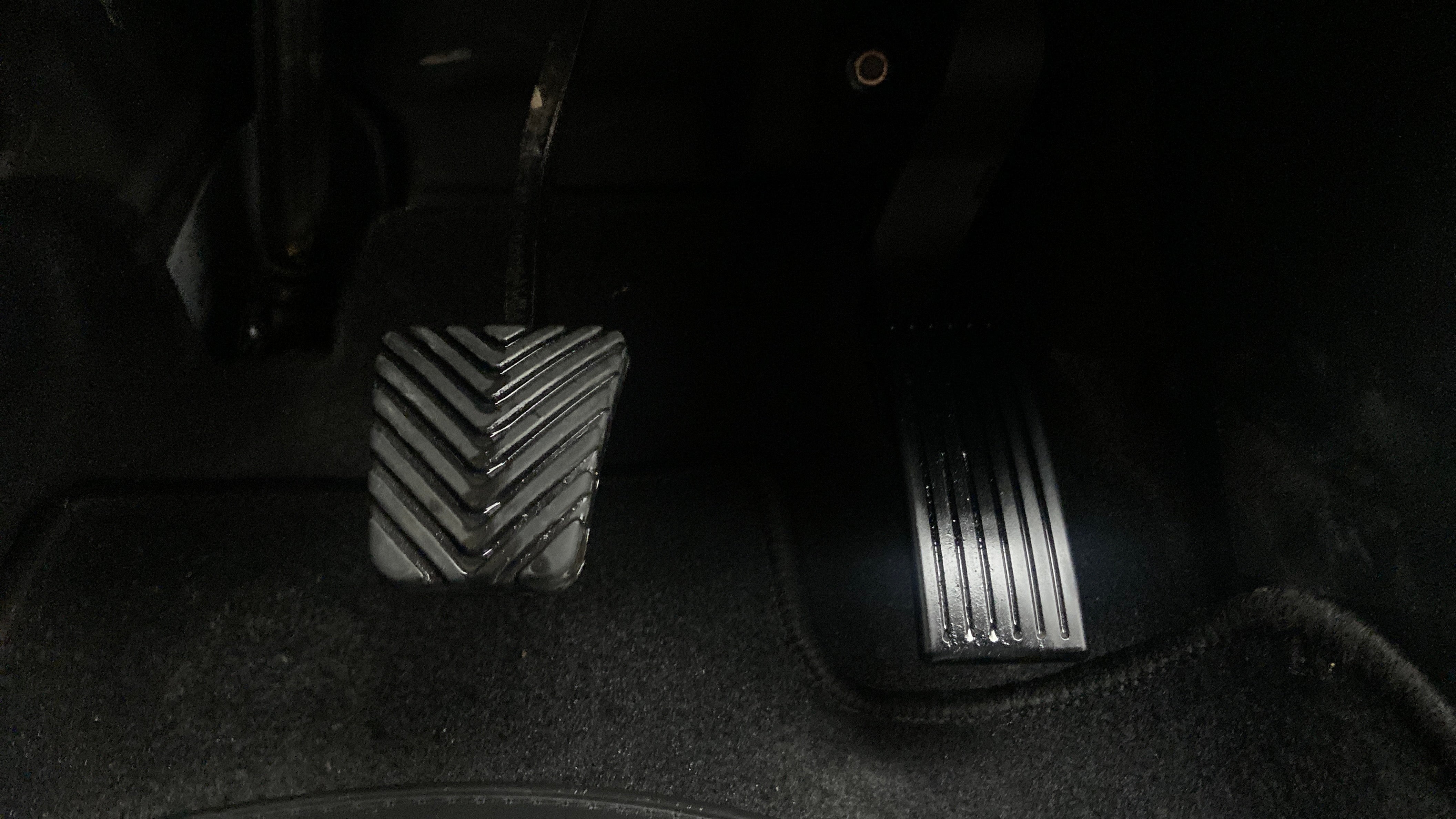 Foot pedal close-up of a Hyundai Venue