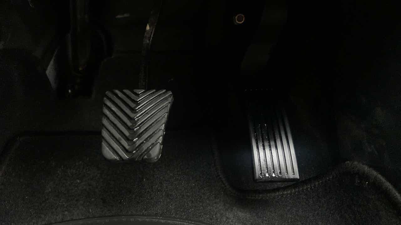 Foot pedal close-up of a Hyundai Venue