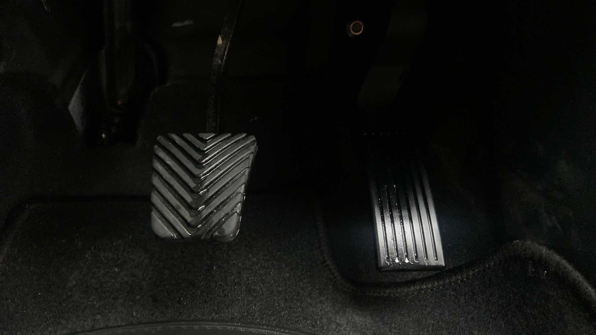 Foot pedal close-up of a Hyundai Venue