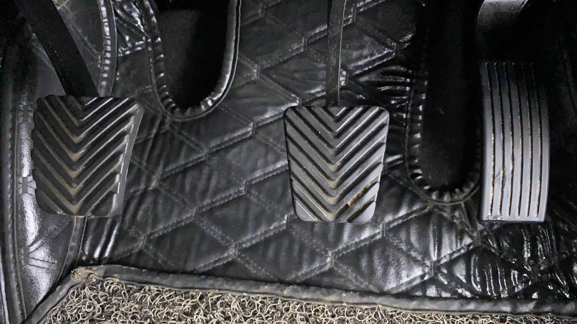 Pedals area of a Hyundai Venue