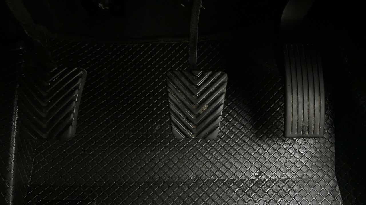 Foot pedal area of a Hyundai Venue