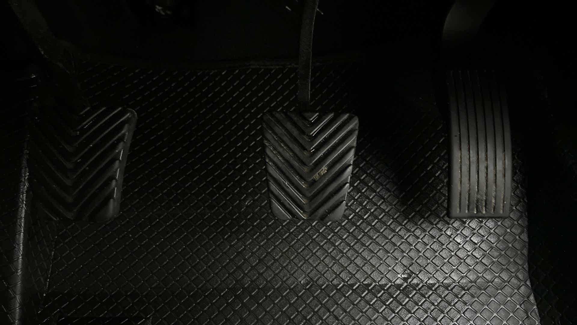 Foot pedal area of a Hyundai Venue