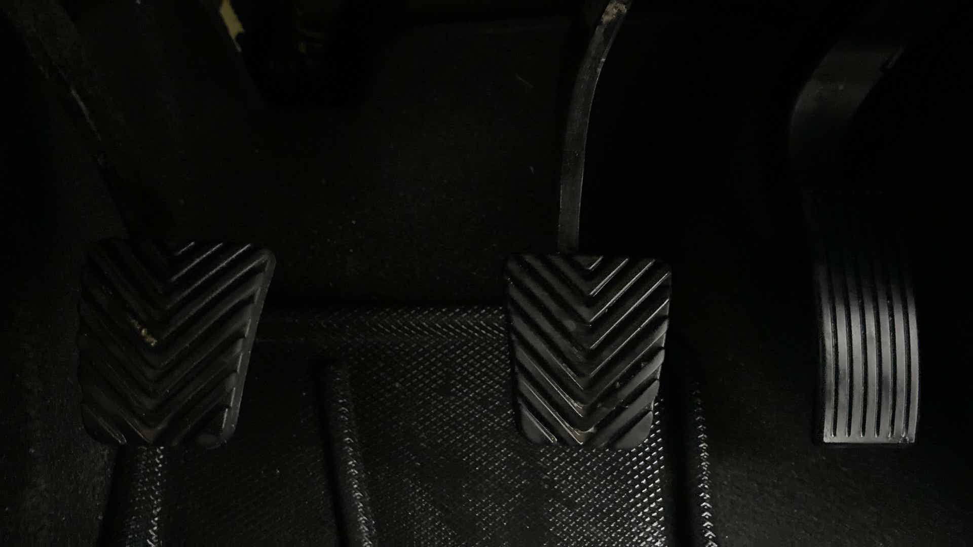 Footwell pedal area of a Hyundai Venue