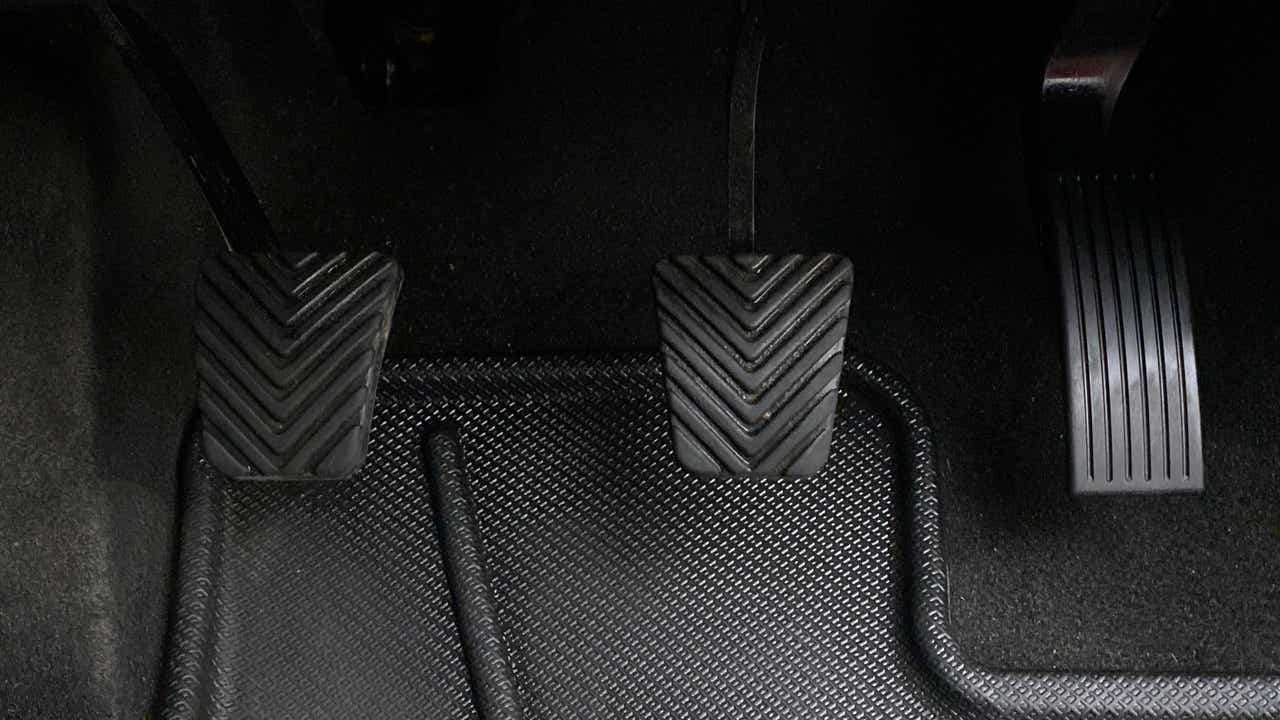 Pedal area of a Hyundai Venue