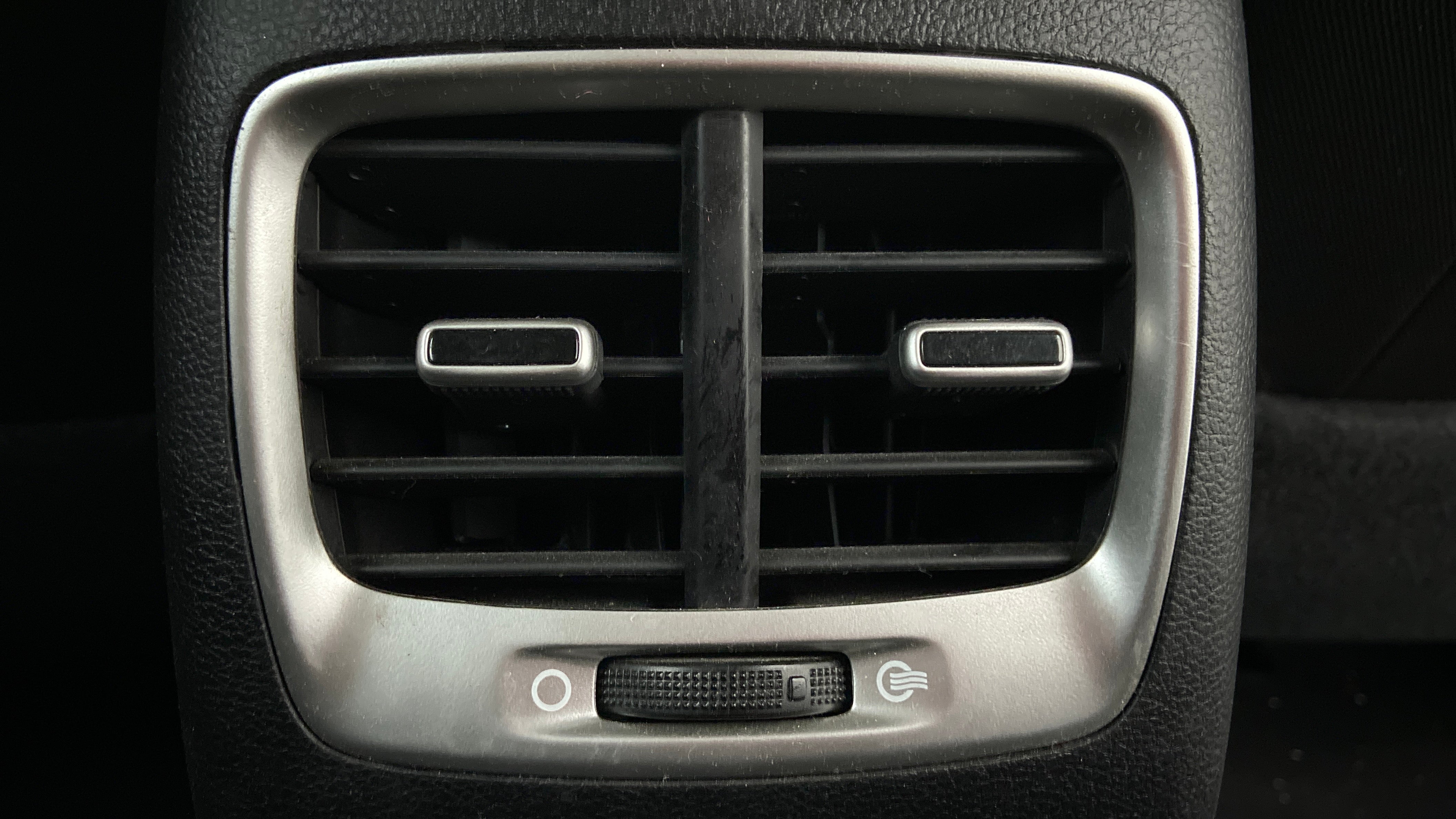 Rear ac vent of a Hyundai Venue