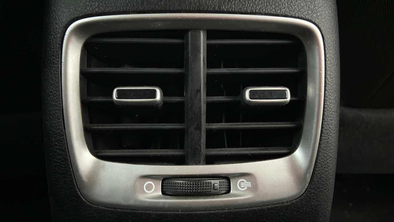 Rear ac vent of a Hyundai Venue